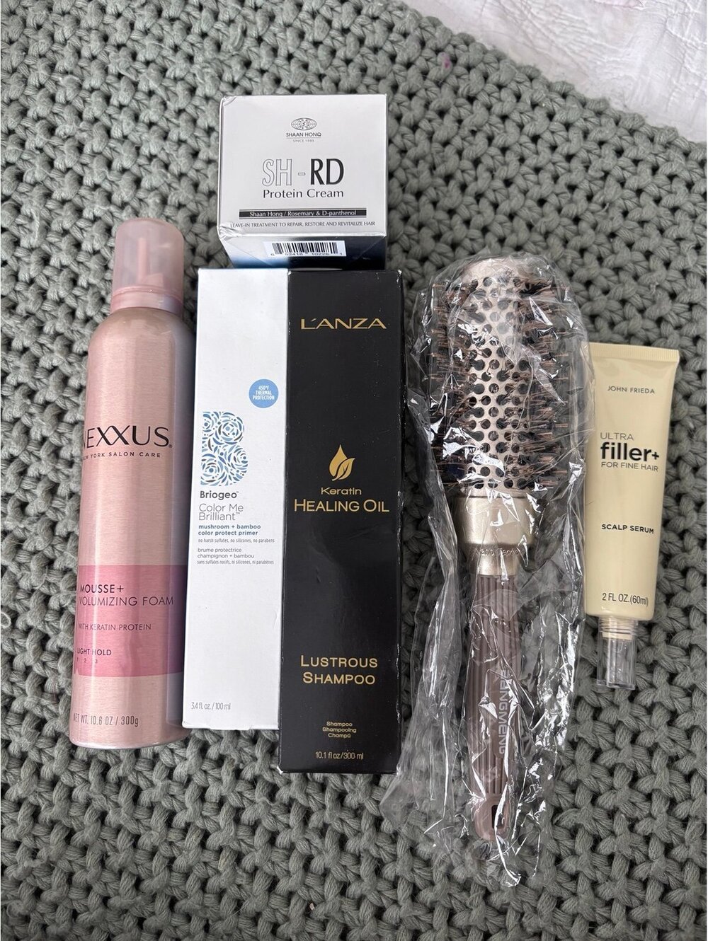 Luxury Hair Care Bundle L’ANZA, Briogeo, SH-RD, Nexxus, John Frieda + Brush NEW